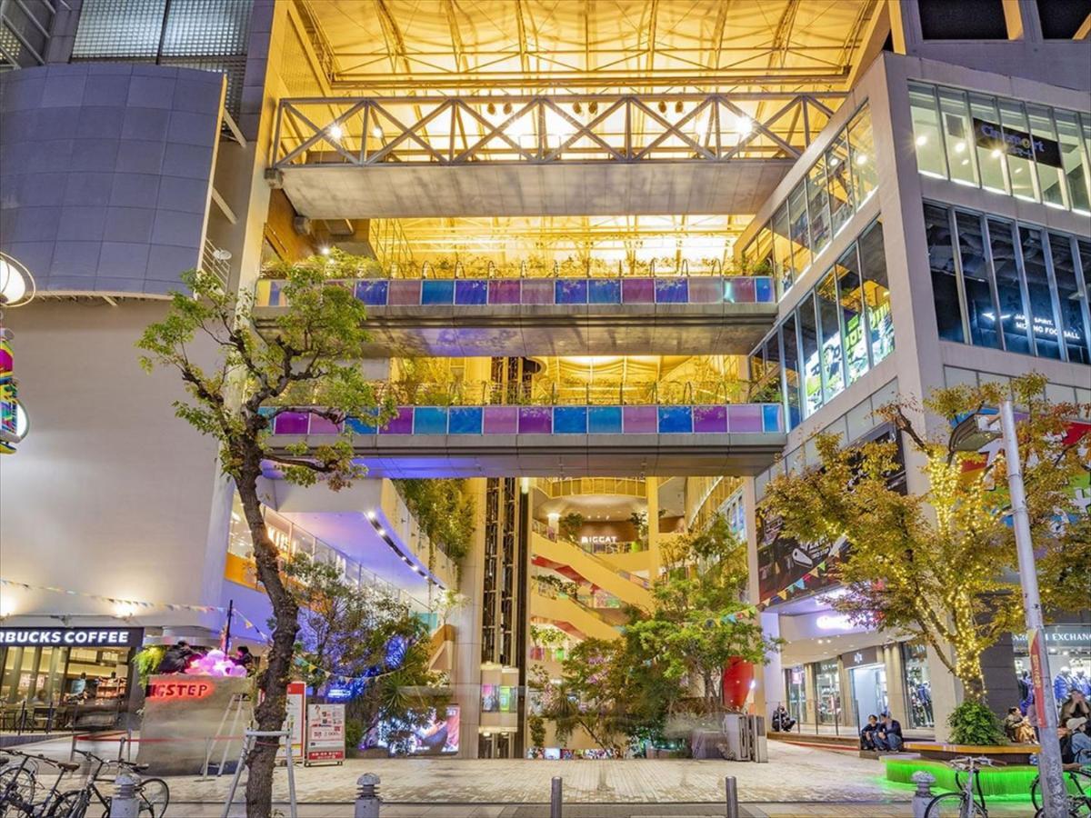 Отель B&S Eco Cube Shinsaibashi Осака Экстерьер фото
